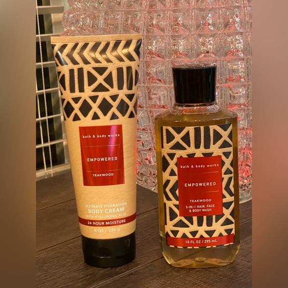 Bath & Body Works Empowered Teakwood Mens Lot of 2 New - Picture 9 of 9